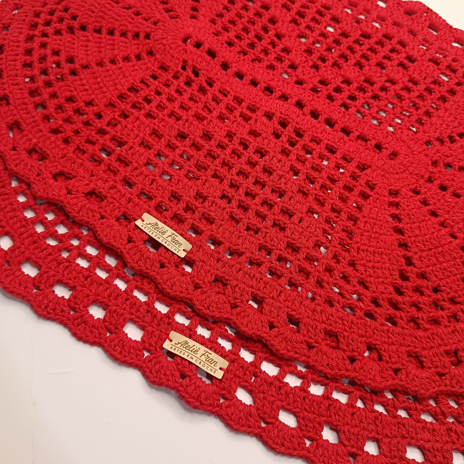 Par de Tapete - Vermelho - Image 3